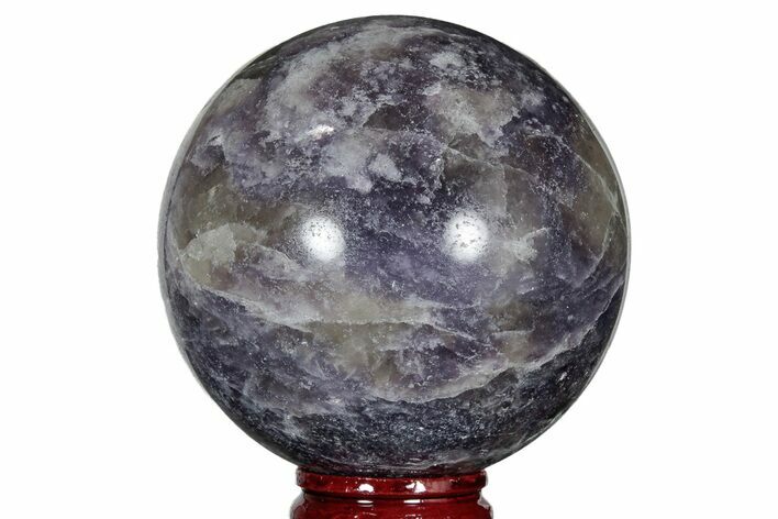 Sparkly, Purple Lepidolite Sphere - Madagascar #214010